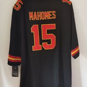 Mens  Patrick Mahomes Kansas City Chiefs Black Alternate Jersey